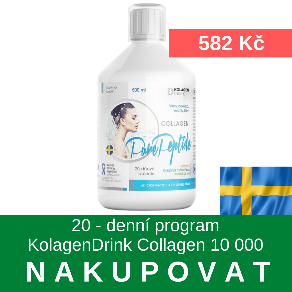 20 - dnovy program Collagen 10 000 KD 